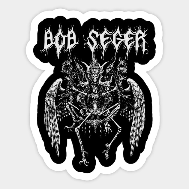 bob seger || darknes Sticker by low spirit
